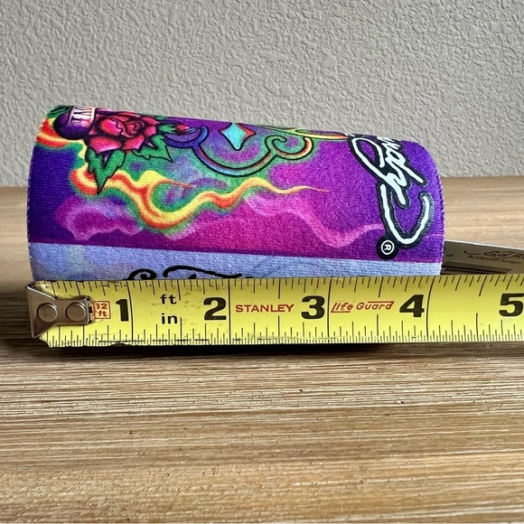 ED HARDY Christian Audigier Tattoo KOOZIE True Love Rare Y2K 90s Can Cooler - Picture 11 of 12